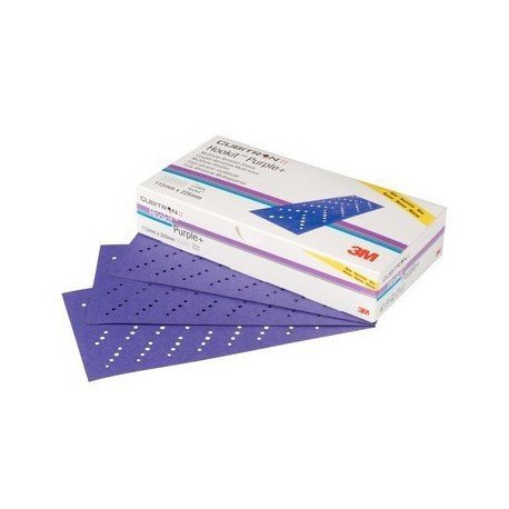 3M/ 51414 Hookit 737U Полоска абразивная Purple+, P180+, 70 мм x 396 мм (50/300)