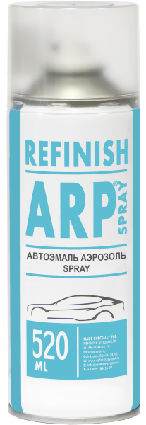 ARP / Автоэмаль алкидная, аэрозоль 520мл, цвет: зеленый неон (12) ВЫВЕДЕН