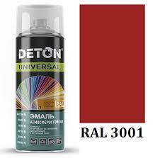 DETON / Красная 3001 аэрозоль 520мл (12шт)